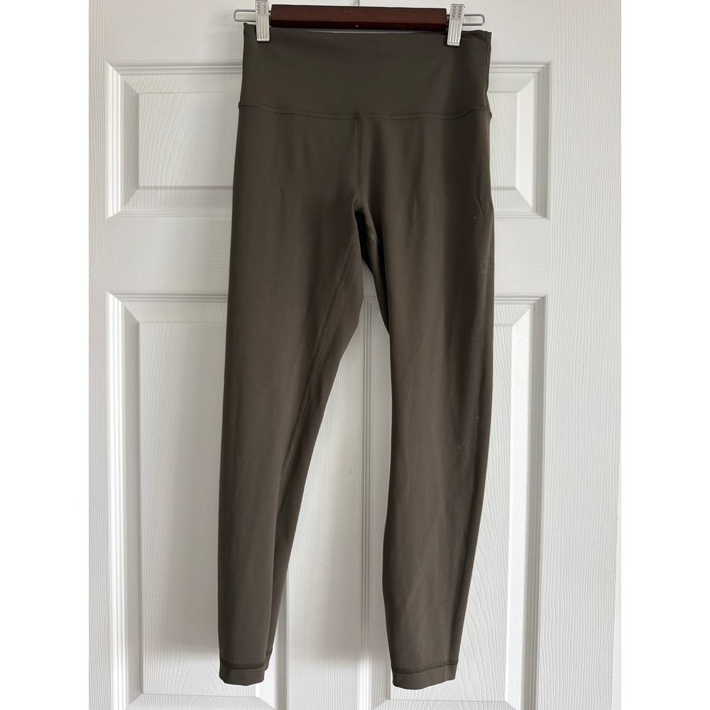 Lululemon Wunder Train High-Rise Tight 25 Dark Olive Green Size 8 W5CQDS